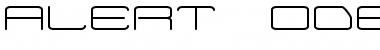 Download Alert-CodeOne Font Download Alert-CodeOne Font