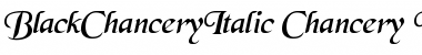 Download BlackChanceryItalic Font Download BlackChanceryItalic Font