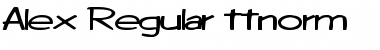Download Alex Font Download Alex Font