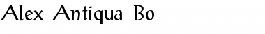 Download Alex-Antiqua-Bo Font Download Alex-Antiqua-Bo Font