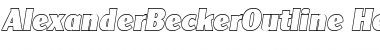 Download AlexanderBeckerOutline-Heavy Font Download AlexanderBeckerOutline-Heavy Font