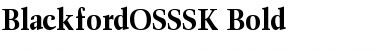 Download BlackfordOSSSK Font Download BlackfordOSSSK Font