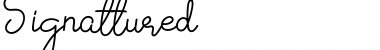 Download Signattured Font Download Signattured Font