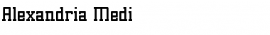 Download Alexandria-Medi Font Download Alexandria-Medi Font