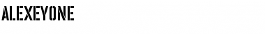 Download AlexeyOne Font Download AlexeyOne Font
