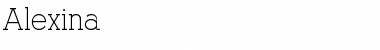 Download Alexina Font Download Alexina Font