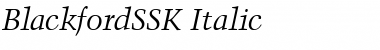 Download BlackfordSSK Font Download BlackfordSSK Font