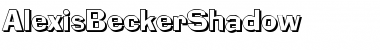 Download AlexisBeckerShadow Font Download AlexisBeckerShadow Font