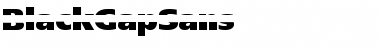 Download BlackGapSans Font Download BlackGapSans Font