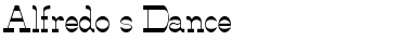 Alfredo's Dance Regular Font
