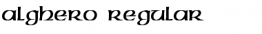 Download ALGHERO Font Download ALGHERO Font