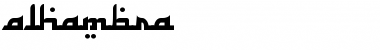 Download Alhambra Font Download Alhambra Font