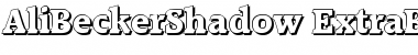 Download AliBeckerShadow-ExtraBold Font Download AliBeckerShadow-ExtraBold Font