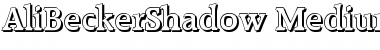 Download AliBeckerShadow-Medium Font Download AliBeckerShadow-Medium Font