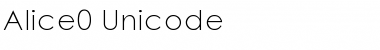 Download Alice0 Unicode Font Download Alice0 Unicode Font