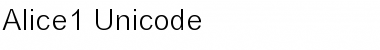 Download Alice1 Unicode Font Download Alice1 Unicode Font