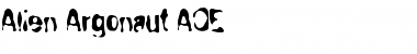 Download Alien Argonaut AOE Font Download Alien Argonaut AOE Font