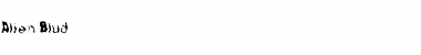 Download Alien Blud Font Download Alien Blud Font