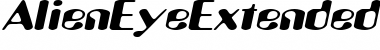 Download AlienEyeExtended Font Download AlienEyeExtended Font