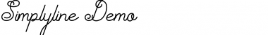 Download Simplyline Demo Font Download Simplyline Demo Font