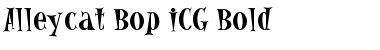 Alleycat Bop ICG Bold Font