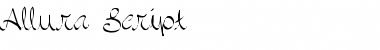 Download Allura Script Font Download Allura Script Font