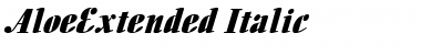 Download AloeExtended Font Download AloeExtended Font