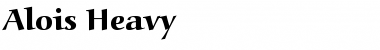 Download Alois Heavy Font Download Alois Heavy Font