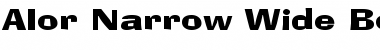 Download Alor Narrow Wide Font Download Alor Narrow Wide Font