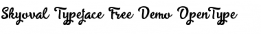 Download Skyoval Font Download Skyoval Font