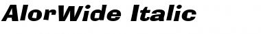 Download AlorWide Font Download AlorWide Font