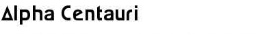 Download Alpha Centauri Font Download Alpha Centauri Font