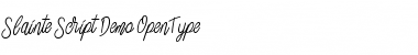 Download Slainte Script Demo Font Download Slainte Script Demo Font