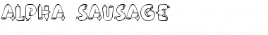 Download Alpha Sausage Font Download Alpha Sausage Font