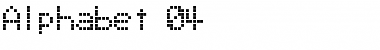 Download Alphabet_04 Font Download Alphabet_04 Font