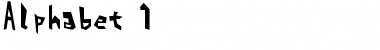 Download Alphabet_1 Font Download Alphabet_1 Font