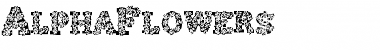 Download AlphaFlowers Font Download AlphaFlowers Font