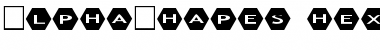 Download AlphaShapes hexagons 2 Font Download AlphaShapes hexagons 2 Font