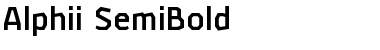 Download Alphii SemiBold Font Download Alphii SemiBold Font
