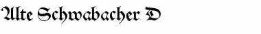 Download Alte Schwabacher D Font Download Alte Schwabacher D Font