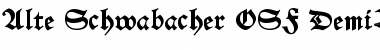 Download Alte Schwabacher OSF Font Download Alte Schwabacher OSF Font
