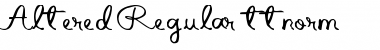 Download Altered Font Download Altered Font
