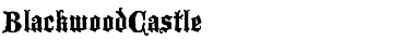 Download BlackwoodCastle Font Download BlackwoodCastle Font