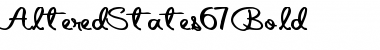 Download AlteredStates67 Font Download AlteredStates67 Font
