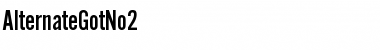 Download AlternateGotNo2 Font Download AlternateGotNo2 Font