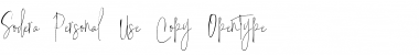 Download Sodera Personal Use Font Download Sodera Personal Use Font