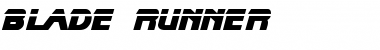 Download Blade Runner Font Download Blade Runner Font