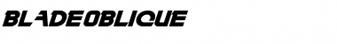 Download BladeOblique Font Download BladeOblique Font