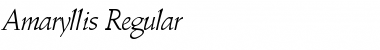 Download Amaryllis Font Download Amaryllis Font