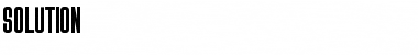 Download SOLUTION Font Download SOLUTION Font